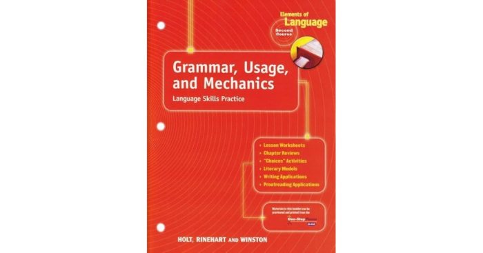 Grammar usage mechanics workbook answer key