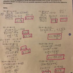 Geometry unit 2 review answer key